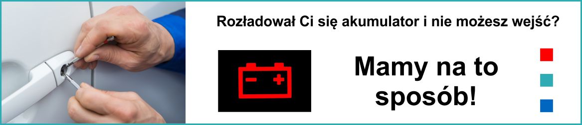 Jak otworzyć samochód bez akumulatora?